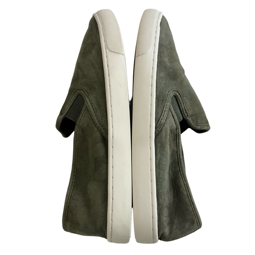 Tory Burch Jesse Olive Suede Slip-On Sneaker Size 10M - Picture 7 of 16